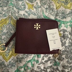 Tory Burch Carter Zip Coin Case NWT